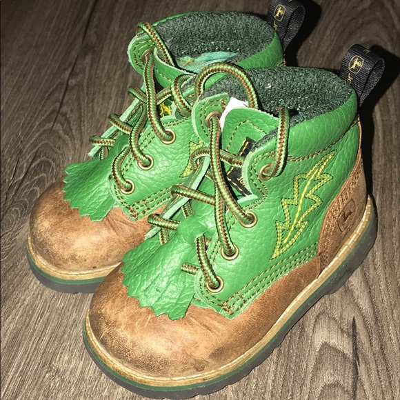 john deere lace up boots